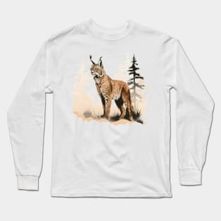 Eurasian Lynx Long Sleeve T-Shirt